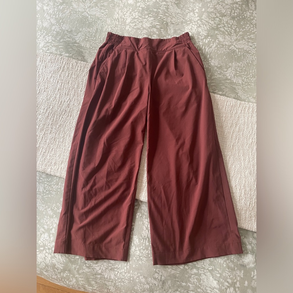 Brooklyn Wide Leg Crop Pant